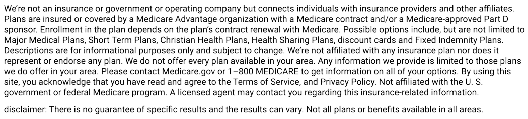 Disclaimer